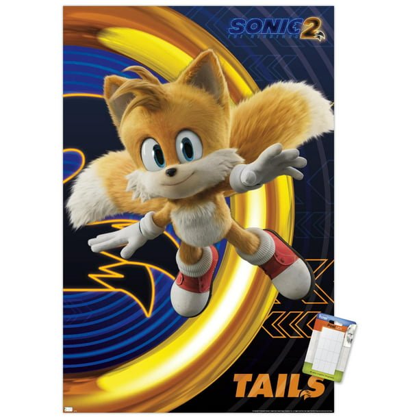 Sonic The Hedgehog 2 - Tails Wall Poster, 22.375