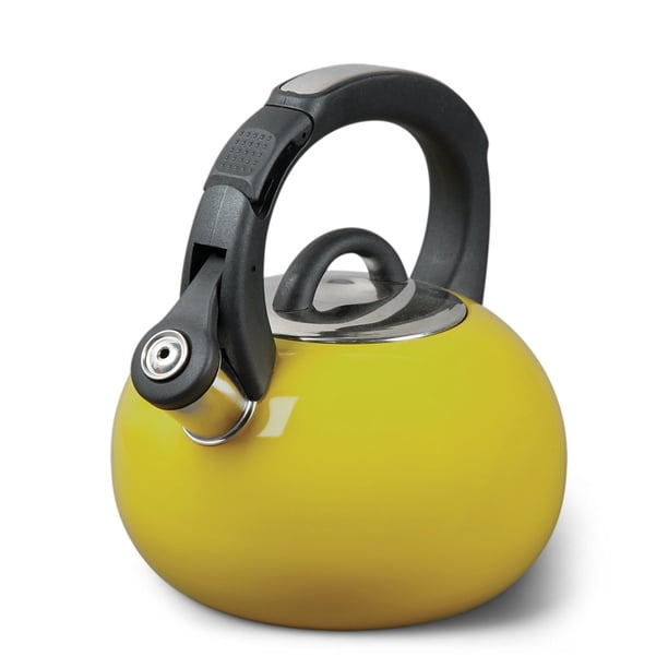 Mr. Coffee 2 Qt Whistling Tea Kettle Yellow