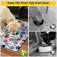 thumbnail image 6 of 18"x 27.5" - Extra Large Dog Feeding Mat, Absorbent Mats for Dog Food and Water Bowl, Pet Placemat for Dogs, Cats, Puppy Accessories - (Paw Print Patriotic Star), 6 of 6
