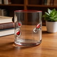 thumbnail image 6 of Fruit Icon Juice Glasses Set - Glass Cup for Coffee Wine Cocktail Drinking - Summer Birthday Holiday Party Supplies & Ideal Gift, 6 of 7