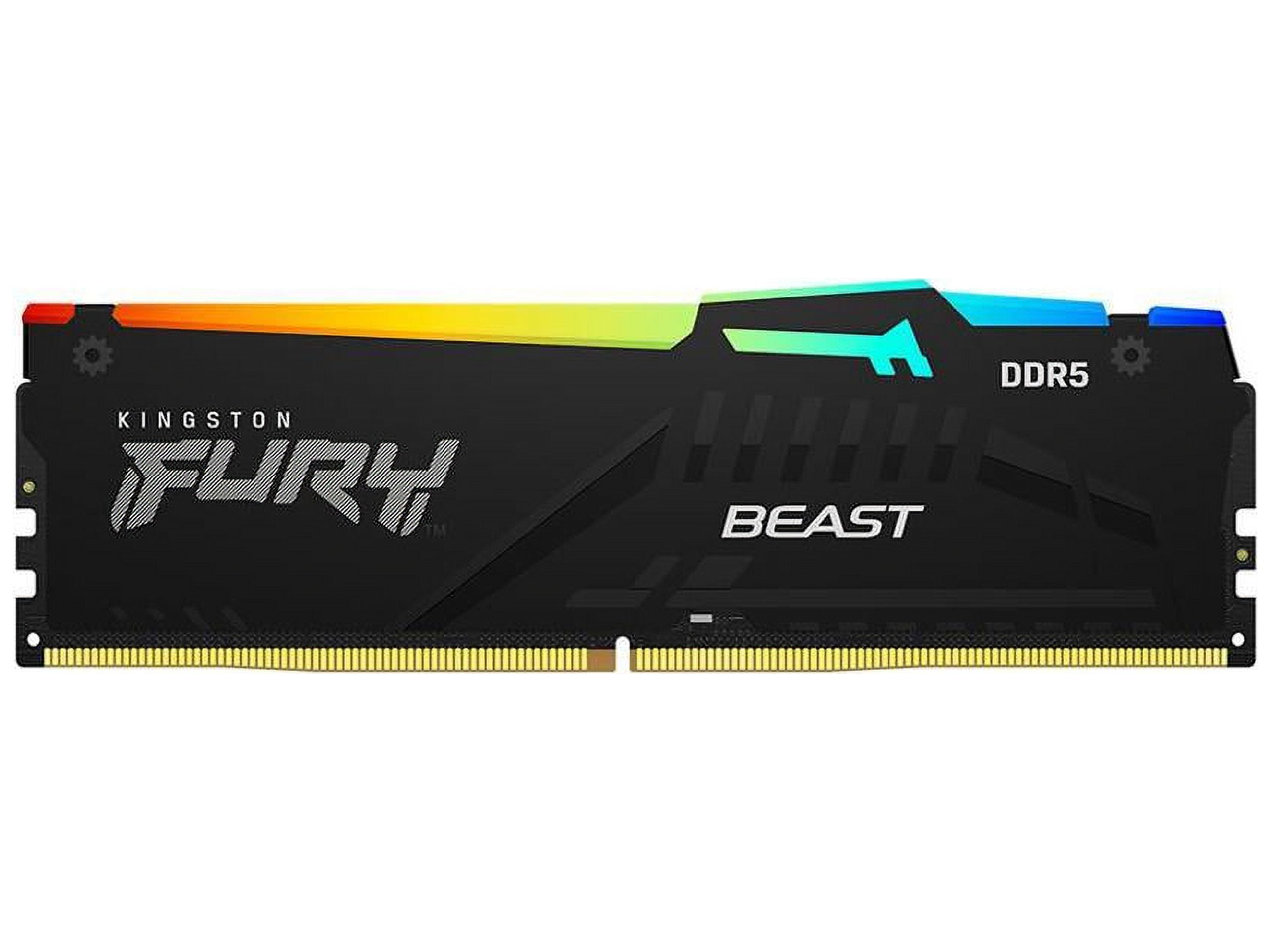 Kingston FURY Beast RGB - DDR5 - kit - 16 GB: 2 x 8 GB - DIMM 288