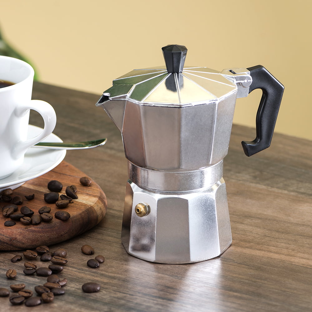 Home Basics Espresso Maker, 2 Cups
