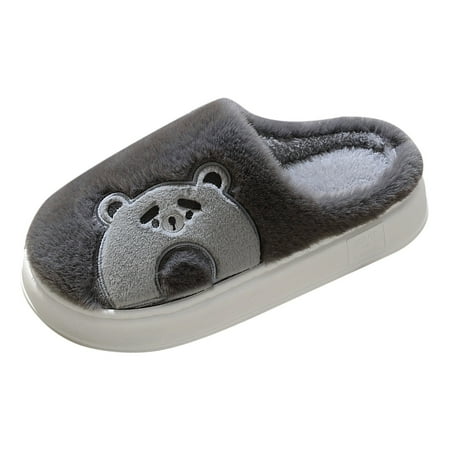 

ZHAGHMIN House Slippers Couple Men S Thick Bottom Cotton Slippers Autumn And Winter Home Cute Rabbit Plush Comfortable Warm Soft Bottom Non Slip Slippers Mens Loafer Slippers Slippers Mens 10 Men S
