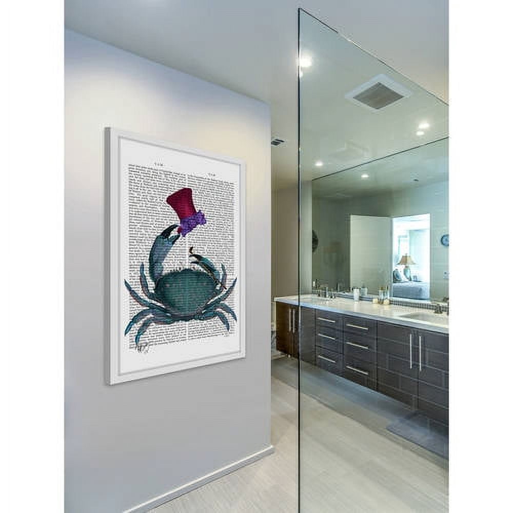 Marmont Hill "The Dandy Crab" Framed Painting Print