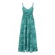 thumbnail image 4 of Vestido largo sin mangas con cuello en V y estampado informal de verano para mujer a la moda Fridja  hj5789, 4 of 8