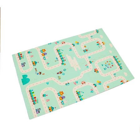 Play Mat For Baby Extra Large Non Toxic Foam Play Mat With Pattern Fantasy Animals Giraffe Dream City 70x47 Inches Baby Floor Mat For Infants Toddlers And Kids Walmart Canada