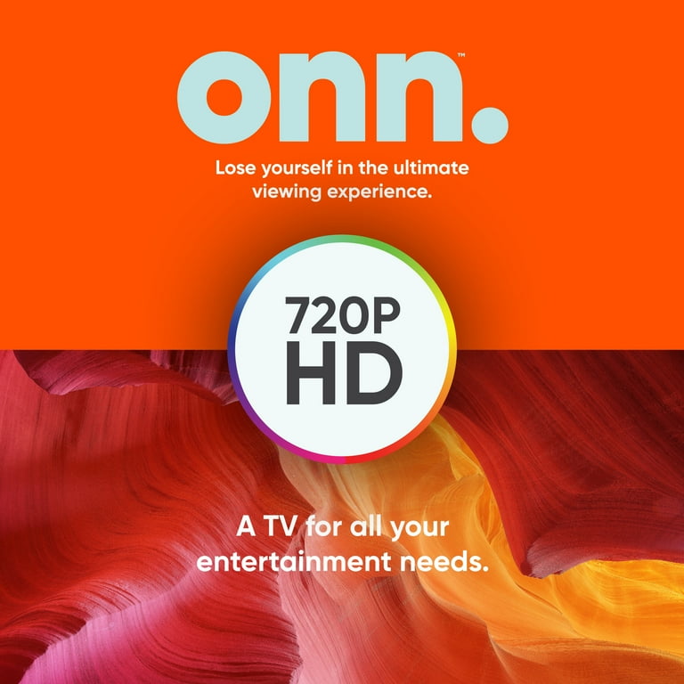 onn. 24” Class HD (720P) LED Roku Smart TV (100012590) 