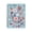 Blue-I, variant on Flower Notebook,Aesthetic Cute Notebook, College Ruled 8X6 Journal with Large Pockets and Lined Pages, Supplies for Work School