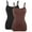 2 Pack Black,Brown, variant on MISS MOLY Women's Cami Shaper Compression Tank Tops Tummy Control Adjustable Straps Body Shaper Camisoles