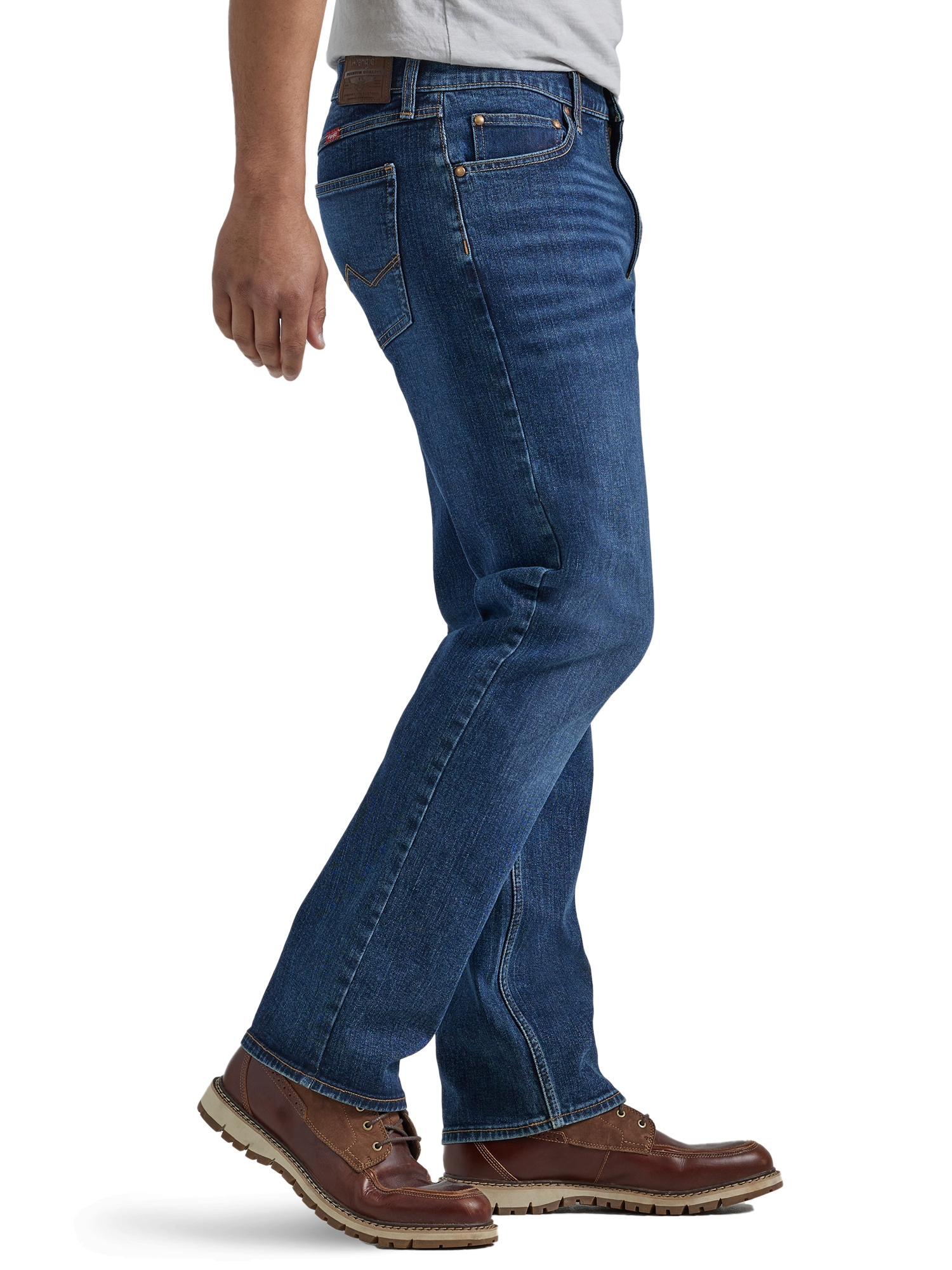 Wrangler Men's Straight Fit Jean with Stretch