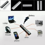 10 Port High Speed USB 2.0 Hub Expansion With Power Adapter For Notebook PC