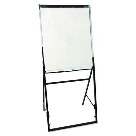 Quartet Futura Dry Erase Presentation Easel, Melamine, 24 x 36, White, Black Frame