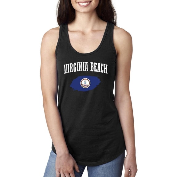 Women's Racerback Tank Top - Virginia Beach