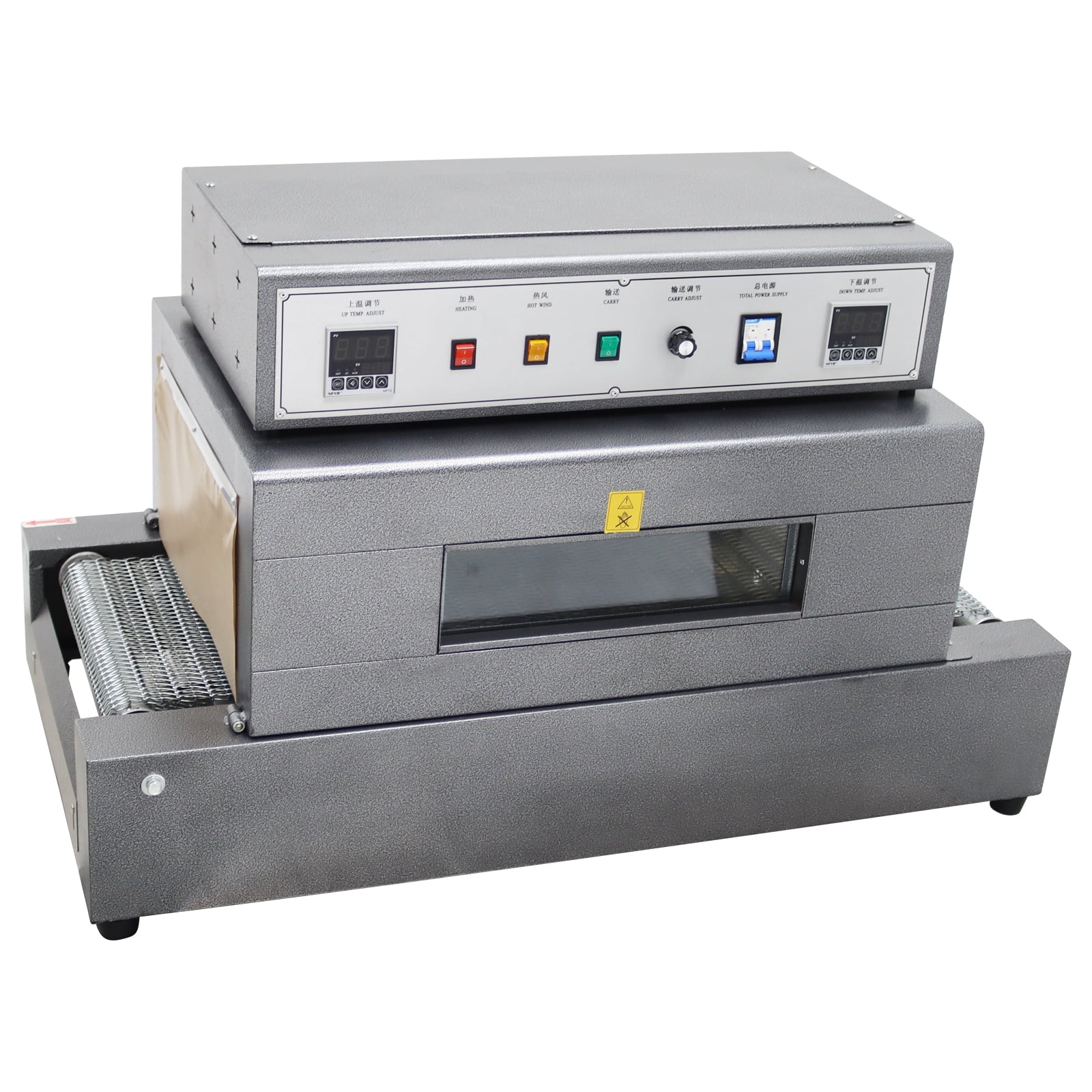 Visible Heat Shrink Wrap Machine Net Transmitted Heat Shrink Machine Tunnel Packaging Machine 220V