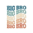 thumbnail image 4 of Big Brother T Shirt Casual Wordart Printed Short Sleeve Stylish Casual Outwear T Shirt Top Size 10 Y-11 Y, 4 of 4