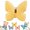 A, variant on Elegant Butterfly-Shaped Throw Pillow,June Garden Decorative Plush Soft Cushion Butterfly Throw Pillow,Sofa, Living Room, Bedroom, Car Decoration