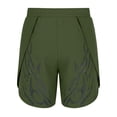 thumbnail image 7 of ZVNAΖH Men's 2 in 1 Gym Shorts 7 Inch Athletic Tennis Shorts Stretch Workout Running Shorts with Liner, S-2XL, 7 of 7