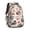 Yorkie and Floral, variant on Schnauzer with Flowers Backpack for School,Cute School Bag,Schoolbag with Adjustable Shoulder Straps & Padded Back,16.9 Inch