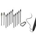 thumbnail image 3 of Metal Nibs Tips Replacement for Samsung Galaxy Tab S9/S9FE+/S9 Ultra/S8/S8+/S8 Ultra/S7/S7 FE/S6/S6 Lite/S22/S23/S24 Ultra S Pen, Plastic + Titanium Nibs/Tips+Clip (2+10 pcs Set), 3 of 7