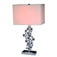 thumbnail image 1 of Lampe de Table avec Cristaux Prismatiques - Sequins et Chrome, 1 of 1