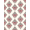 Pink White, Pattern 17, variant on ODIKA 8'x10' Washable Area Rug Durable, Non-Slip Round Ribbon Motif Boho Border Center Seamless Pink Coquette Refined Structured for Living Room, Under Sectional, Family