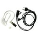 thumbnail image 1 of Matsuzay Auriculares de tubo acústico de 2 pines, micrófono PTT para Icom, modelos de 2 pines, Walkie Talkies Cables de audio/vídeo, 1 of 8