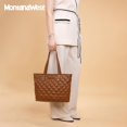 thumbnail image 2 of Bolso Tote Montana West Acolchado de Cuero Vegano para Mujer, 2 of 7