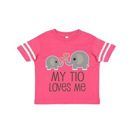

Inktastic My Tio Loves Me Childs Boys or Girls Toddler T-Shirt