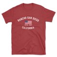 thumbnail image 1 of Rancho San Diego California Patriot Men's Cotton T-Shirt, 1 of 1