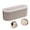 cream color, variant on Multi‑Color Retro Ribbed PP Cable Management Box, Desk Nightstand Cord Organizer With Device Stand Slot For Home Office Workspace