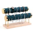 thumbnail image 1 of Solid Wood Display Stand Jewelry Rack Storage Holder Wood For Bracelets Watches, 1 of 7