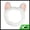 White, variant on Unique Bargains Cute Cartoon Cat Ears Headbands for Women 7.09"x6.50"  1 Pc White
