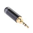 thumbnail image 4 of enchufe para auriculares Conector De Conductor Estéreo De 3 Polos De 2,5 Mm De Repuesto Negro negro Magideal enchufe para auriculares, 4 of 6
