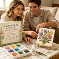 thumbnail image 6 of BingTong Sea Glass Mosaic Art Kit For Beginners,DIY Mosaic Craft Kit With Wood Easel, Insect & Floral Pattern Hand‑Making Supplies Set,Home Tabletop Decor For Adults Family Art Party H, 6 of 6