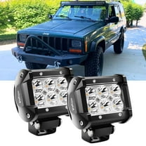 Nilight 4inch Led Light Pods Amber Spot Beam Driving Fog Lights 2Pcs 18W off Road Lights Work Light Bar for Truck ATV UTV RV Pick-up Van Boat Tractor