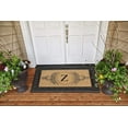 thumbnail image 6 of A1HC Rubber and Coir Doormat 30" x 48", Standard Double / Single Front Door Mat for Outdoor Entrance, Personalized Monogrammed Non-Slip Entrymat, 6 of 9