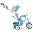 thumbnail image 1 of Tricycle Little Tikes Perfect Fit 4 en 1, color verde azulado para niños pequeños, 1 of 9