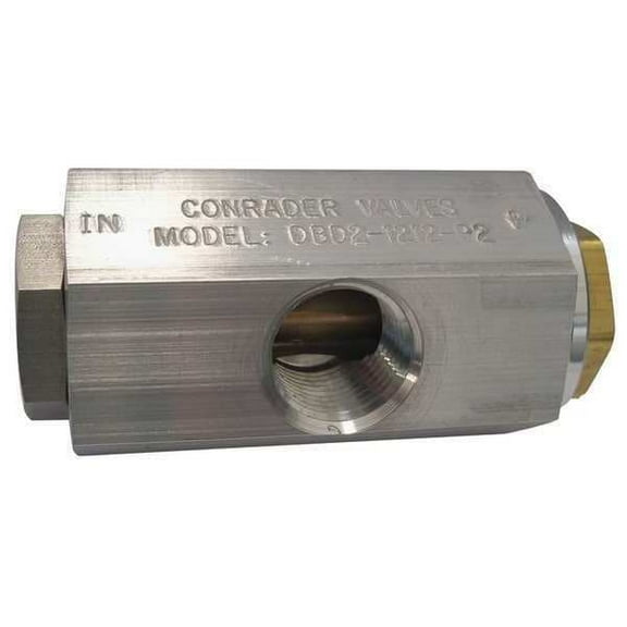 Conrader Blow Down Valve,250 psi,1/2in. NPT DBD2-1212