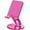Rose Pink, variant on Tomorotec Adjustable Angle Acrylic Cell Phone Stand for Desk, Foldable Acrylic Phone Holder Cute for Office, Portable Non-Slip Desktop Smartphone Holder, Fit for iPhone Samsung Galaxy (Rose Pink)