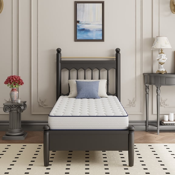 Avenco Pearl 6" Twin Size Medium Adult Supportive Innerspring Mattress