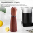 thumbnail image 2 of Espresso Coffee Stirrer Coffee Stirring Tool For Espresso Distribution Natural Wood Handle And Stand, 2 of 5