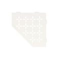 thumbnail image 2 of Schluter Systèmes Étagère d'Angle Pentagonale-E - Motif Floral - Blanc Mat - (SES2D5MBW) Accessoire de Douche Kerdi-Line, 2 of 4
