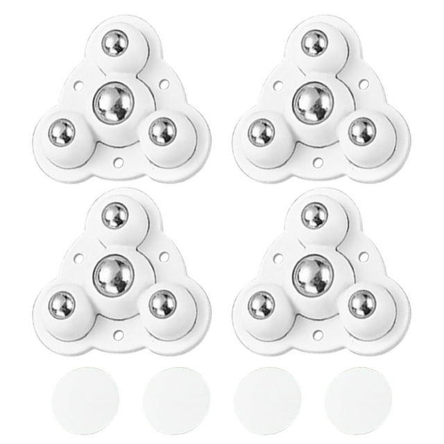 Yhmxh Nouvelle Boîte de Rangement à Trois Perles Roue Universelle Table de Chevet Roulement Haut Accessoires de Quincaillerie Domestique Petite Poulie