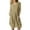 Khaki, variant on Sngxgn Women's V Neck Sleeveless Ruched Bodycon Party Dress(Khaki,XL)