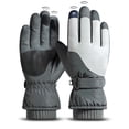 thumbnail image 1 of Guantes De Invierno Para Hombres Y Mujeres, Guantes Impermeables Antideslizantes Con Pantalla Táctil, Guantes Térmicos A Prueba De Viento Para Conducir, Ciclismo, Trabajo, Senderismo, Esquí Moyic OD014149-00, 1 of 6