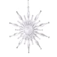 thumbnail image 4 of White Snowflake Ornaments Craft Christmas Decoration for Parties Window Home Style D, 4 of 8