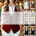 thumbnail image 2 of cocolona Blazer Waistcoat for Women Dressy Casual Sleeveless Button Down Layer Blazer For Work Office Outfits, 2 of 7
