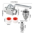 thumbnail image 6 of High Pressure Ball Valve Pressure Washer Shutoff Valve Hose 3/8 Quick Disconnect, 6 of 10