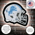 thumbnail image 5 of Detroit Lions LED Wall Helmet, 5 of 6