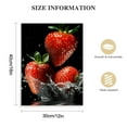 thumbnail image 2 of Nawypu Modern Fruit Wall Art Kitchen Wall Decor, Strawberries Lemon Orange Pineapple Watermelon Grape Canvas Art Prints, Fruit Posters for Dining Room Bar Kitchen Home Decor,, 2 of 5
